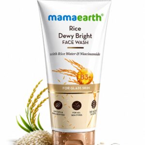 Mamaearth Rice Dewy Bright Face Wash