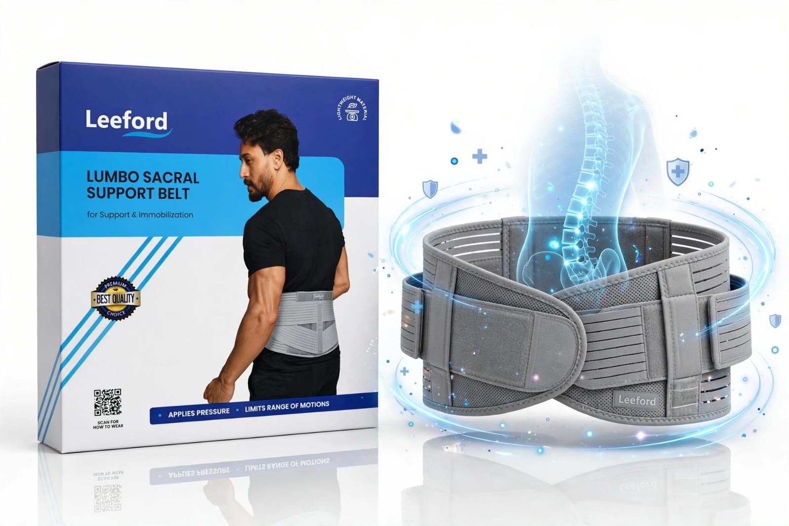 Leeford Lumbo Sacral Support Belt